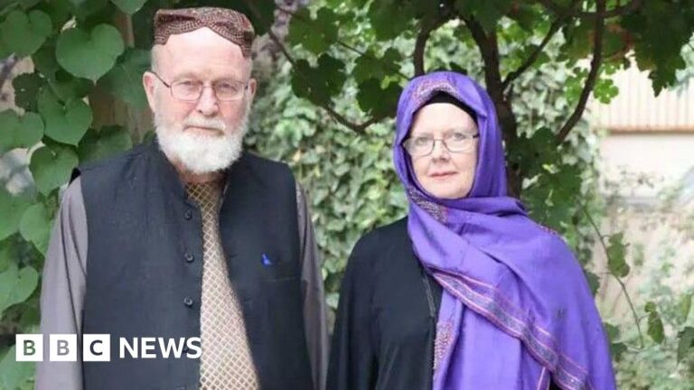 British couple in their 70s arrested by Taliban