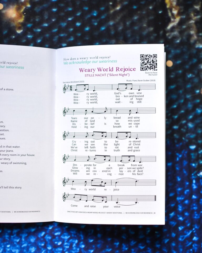 How does a weary world rejoice? Music Ideas for Advent & Christmas — A Sanctified Art