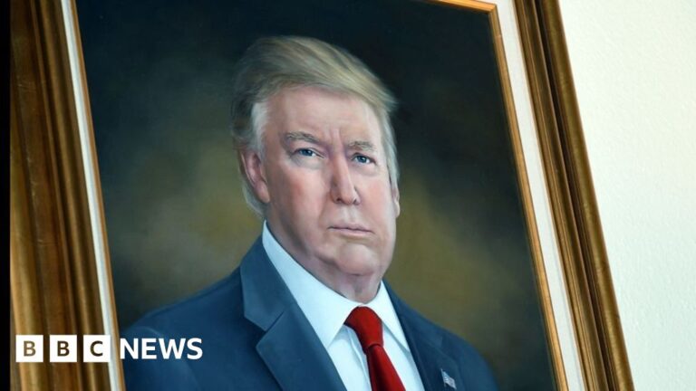 Artist of 'the worst' picture of Trump says criticism damaging her business