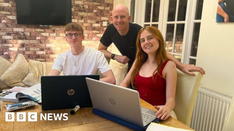 Exam revision: 'Our dad's a teacher
