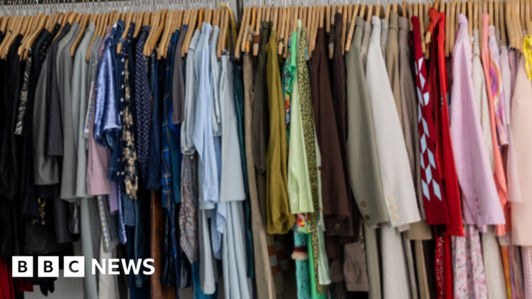 Think about slavery before buying cheap clothes, says Theresa May