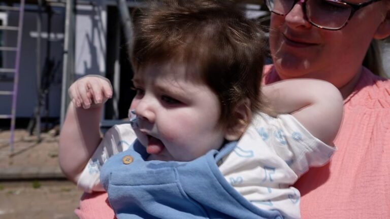 'I'm going to outlive our child, there are no words'