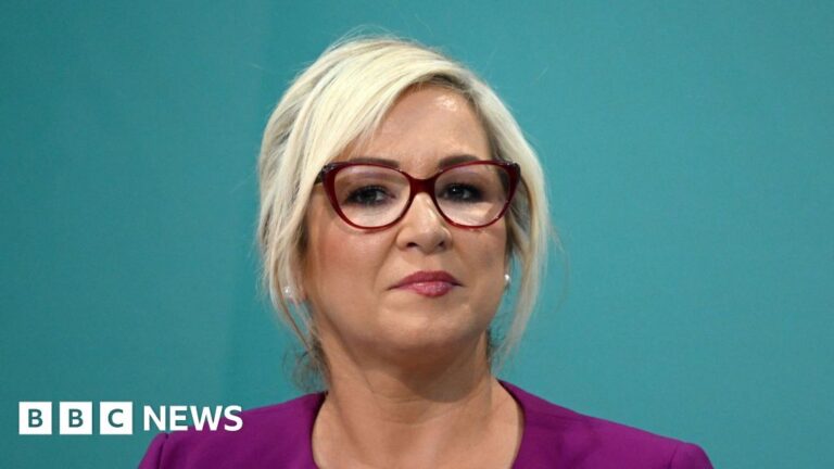 Michelle O'Neill calls for Gordon Lyons to resign over Facebook post ahead of Larne attack