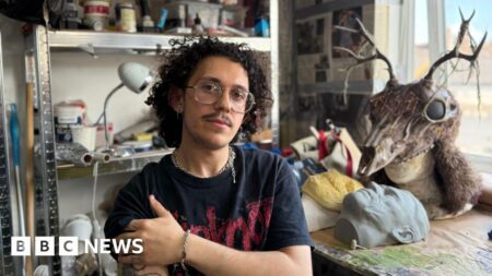 The man who makes Download headliners’ masks